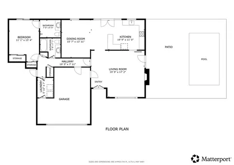 Floorplan - 1031 W Patrick St, Upland, CA 91784 photo 1 of 1