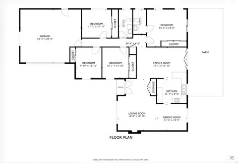 Floorplan - 1421 E 15th, Upland, CA 91786 photo 1 of 1