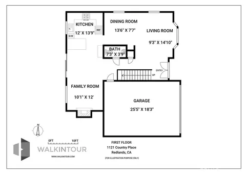Floorplan - 1121 Country Pl, Redlands, CA 92374 photo 1 of 2