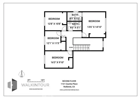 Floorplan - 1121 Country Pl, Redlands, CA 92374 photo 2 of 2