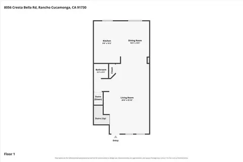 Floorplan - 8056 Cresta Bella Rd, Rancho Cucamonga, CA 91730 photo 2 of 4