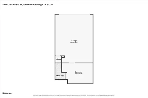 Floorplan - 8056 Cresta Bella Rd, Rancho Cucamonga, CA 91730 photo 4 of 4