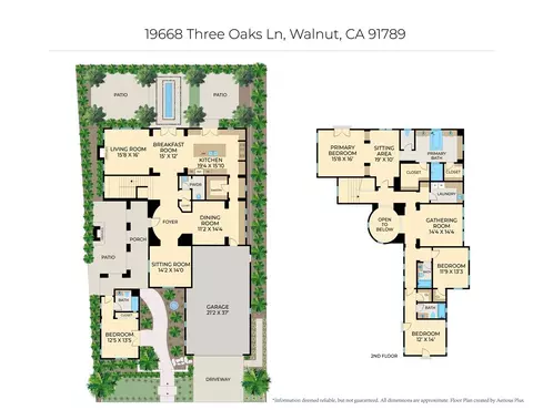 Floorplan - 19668 Three Oaks Ln, Walnut, CA 91789 photo 1 of 1