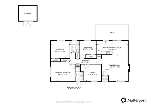 Floorplan - 1412 Frances St, Redlands, CA 92374 photo 1 of 1
