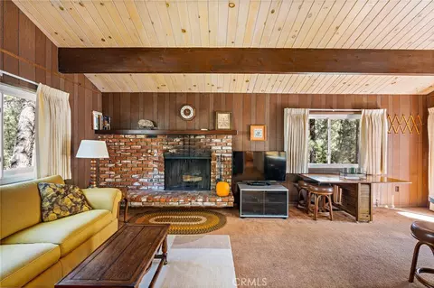 Living - 5809 Pine St, Wrightwood, CA 92397 photo 3 of 4