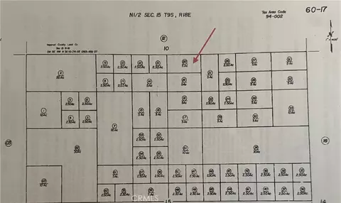 0 N12 Of Nw14 Of Nw14 Of Ne14 Sec 15 T9s R18e 5a, Winterhaven, CA 92283