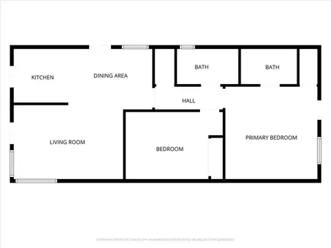 Floorplan - 407 E Sunset, Long Beach, CA 90805 photo 1 of 1