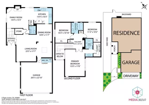 Floorplan - 5 Tiger, Irvine, CA 92604 photo 1 of 1