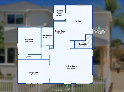 Floorplan - 5713 E Wardlow, Long Beach, CA 90808 photo 1 of 3
