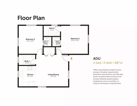 Floorplan - 15331 Lemay St, Van Nuys, CA 91406 photo 2 of 2
