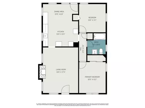 Floorplan - 513 Arch St, Martinez, CA 94553 photo 1 of 1