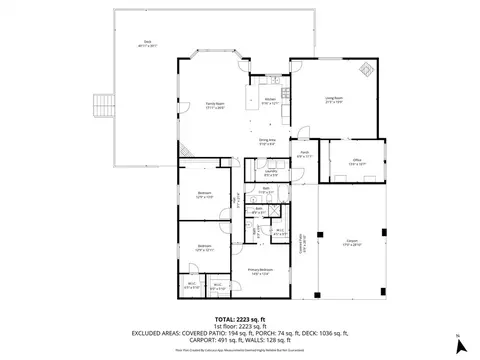 Floorplan - 46004 Spring Trl, Coarsegold, CA 93614 photo 1 of 2