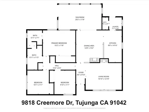 Floorplan - 9818 Creemore Dr, Tujunga, CA 91042 photo 1 of 1