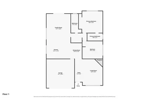 Floorplan - 723 E Tujunga Ave, Burbank, CA 91501 photo 1 of 4