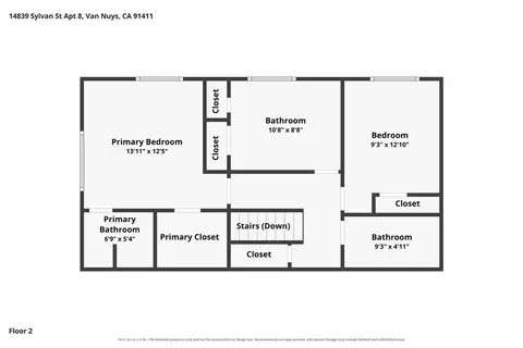 Floorplan - 14839 Sylvan St, Van Nuys, CA 91411 photo 3 of 3