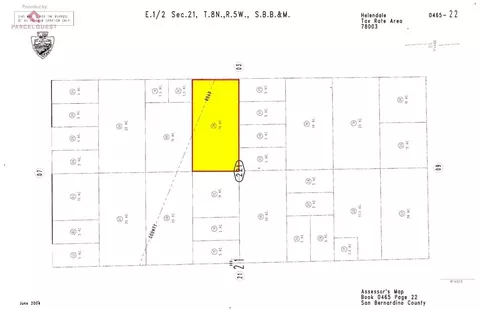 0 Buckthorne Cyn, Helendale, CA 92342