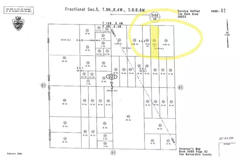 0 Off Helendale Rd #5, Kramer Junction, CA 92311