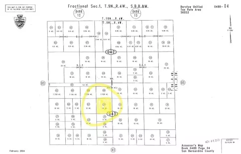 0 Off Helendale Rd #6, Hinkley, CA 92347