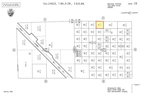 0 Stoddard Mtn, Barstow, CA 92311
