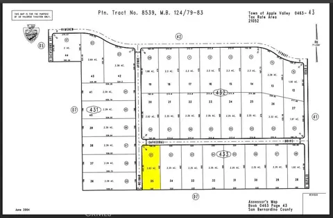 0 Cathedral Parcel Apt 0463-433-01 Dr, Apple Valley, CA 92308
