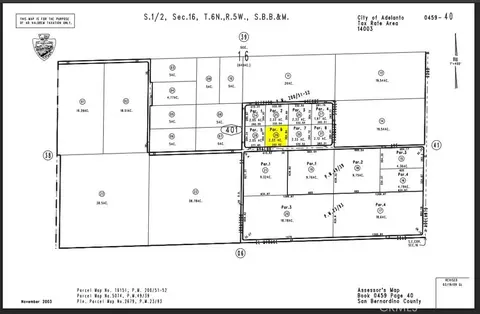 0 Avalon Parcel Apt 0459-401-29 Ave, Adelanto, CA 92301