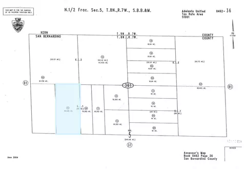 0 W Of Hwy 395 #2, Adelanto, CA 92301