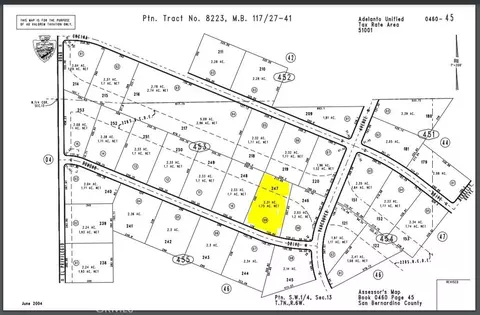 0 Dumond Parcel Apt 0460-453-09 Dr, Adelanto, CA 92301