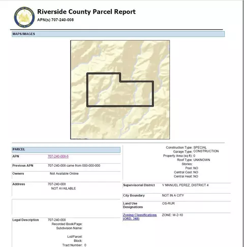 707240 Fargo Canyon Rd, Coachella, CA 92203