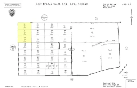 0 Santa Catalina Ave, Barstow, CA 92311