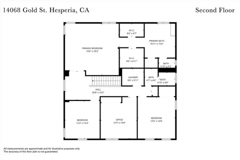 Floorplan - 14068 Gold St, Hesperia, CA 92344 photo 2 of 2