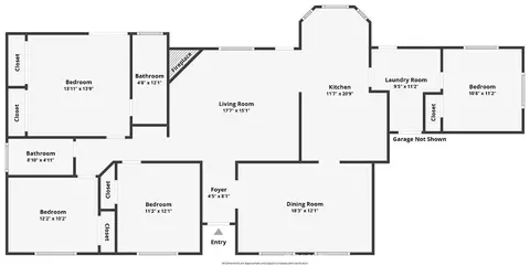 Floorplan - 7838 Cataba Rd, Hesperia, CA 92344 photo 1 of 1