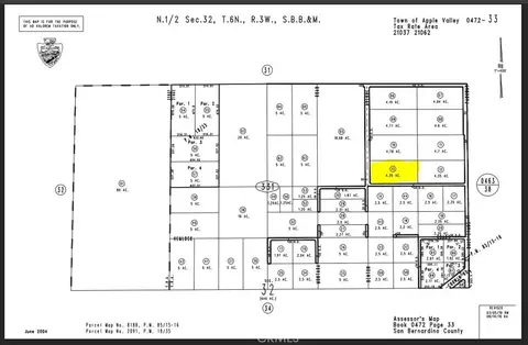 0 Benton Parcel 0472-331-13 Ave, Apple Valley, CA 92307