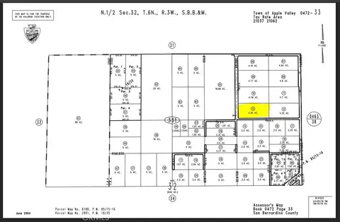 0 Benton Parcel 0472-331-13 Ave, Apple Valley, CA 92307