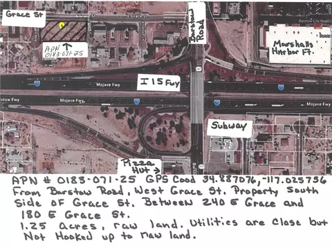 25 E Grace, Barstow, CA 92311