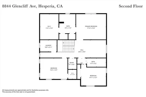 Floorplan - 8844 Glencliff Ave, Hesperia, CA 92345 photo 2 of 2