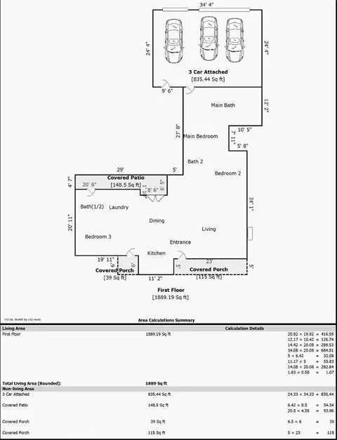 Floorplan - 1121 Vista Way, Oceanside, CA 92054 photo 1 of 1