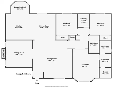 Floorplan - 17405 Adobe, Hesperia, CA 92345 photo 1 of 1