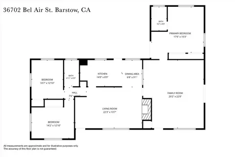 Floorplan - 36702 Bel Air, Barstow, CA 92311 photo 1 of 1