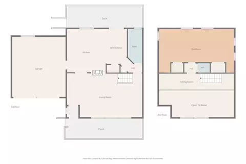 Floorplan - 26723 Raven, Wrightwood, CA 92397 photo 3 of 3