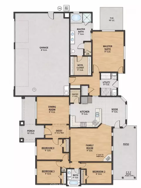 Floorplan - 28454 Waterman, Barstow, CA 92311 photo 2 of 2