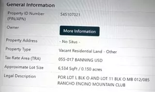 0 Lower, Banning, CA 92220 photo 6