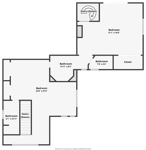 Floorplan - 40153 Lakeview Dr, Big Bear Lake, CA 92315 photo 3 of 3