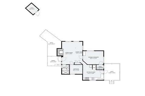 Floorplan - 27917 Squirrel Ln, Lake Arrowhead, CA 92352 photo 1 of 1