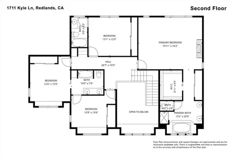 Floorplan - 1711 Kyle, Redlands, CA 92373 photo 2 of 2