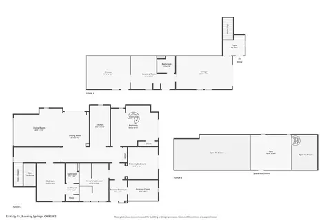 Floorplan - 22 Holly Dr, Running Springs, CA 92382 photo 4 of 4