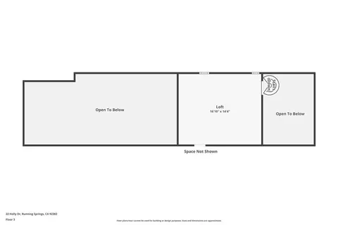 Floorplan - 22 Holly Dr, Running Springs, CA 92382 photo 1 of 4