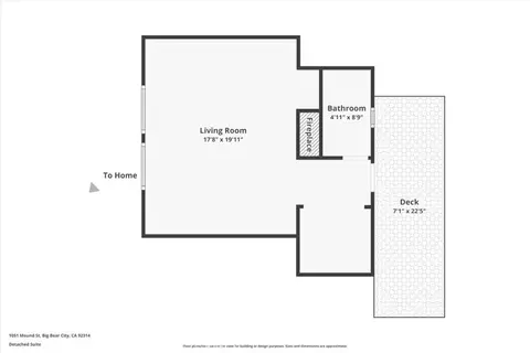 Floorplan - 1051 Mound, Big Bear City, CA 92314 photo 4 of 4