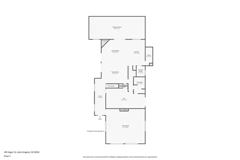 Floorplan - 495 Zuger Ct, Crestline, CA 92325 photo 2 of 3