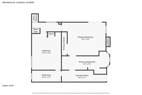 Floorplan - 948 Arbula, Crestline, CA 92325 photo 4 of 4