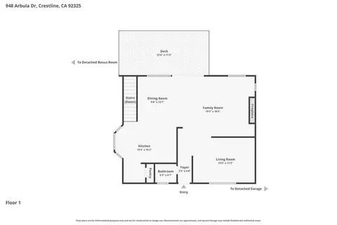 Floorplan - 948 Arbula, Crestline, CA 92325 photo 3 of 4